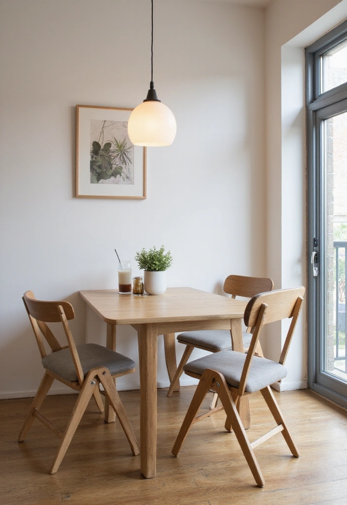 19 Small Apartment Decor Hacks That'll Make Your Space Feel Huge! - 13. Choose Foldable Furniture