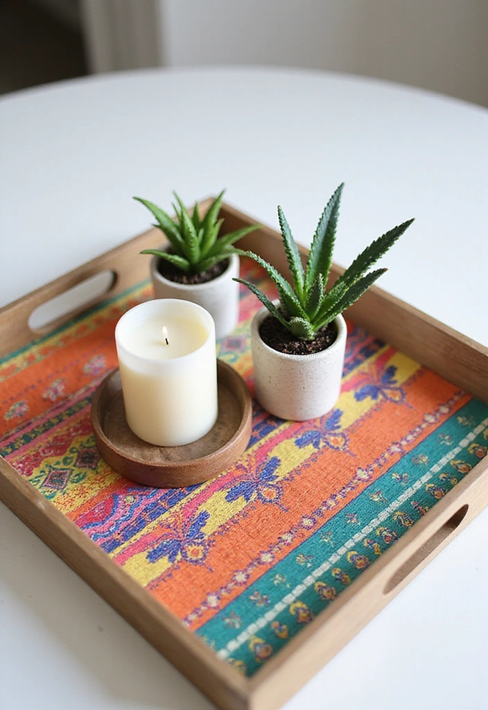 25 Easy DIY Home Decor Projects That’ll Transform Your Space in a Weekend! - 24. DIY Decorative Trays