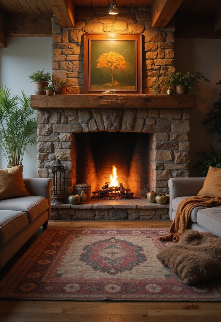 25 Living Room Decor Ideas That'll Transform Your Space into a Cozy Haven (You Won't Believe #12!) - 25. Indoor Fireplaces for Warmth