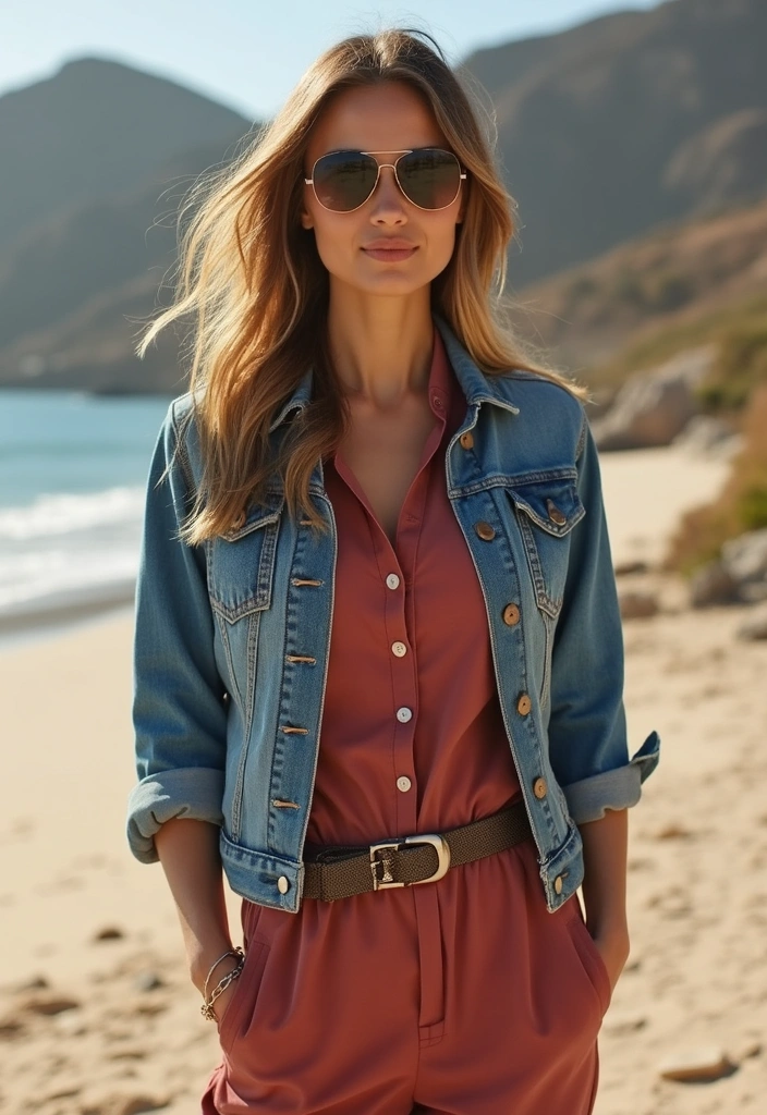 25 Travel Outfits That Balance Comfort and Style (You Won't Believe #19!) - 2. Effortless Jumpsuit: One and Done