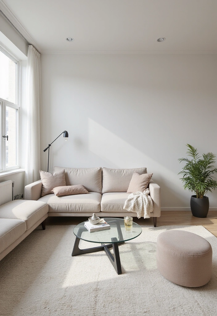 19 Small Apartment Decor Hacks That'll Make Your Space Feel Huge! - 6. Keep Furniture Minimal