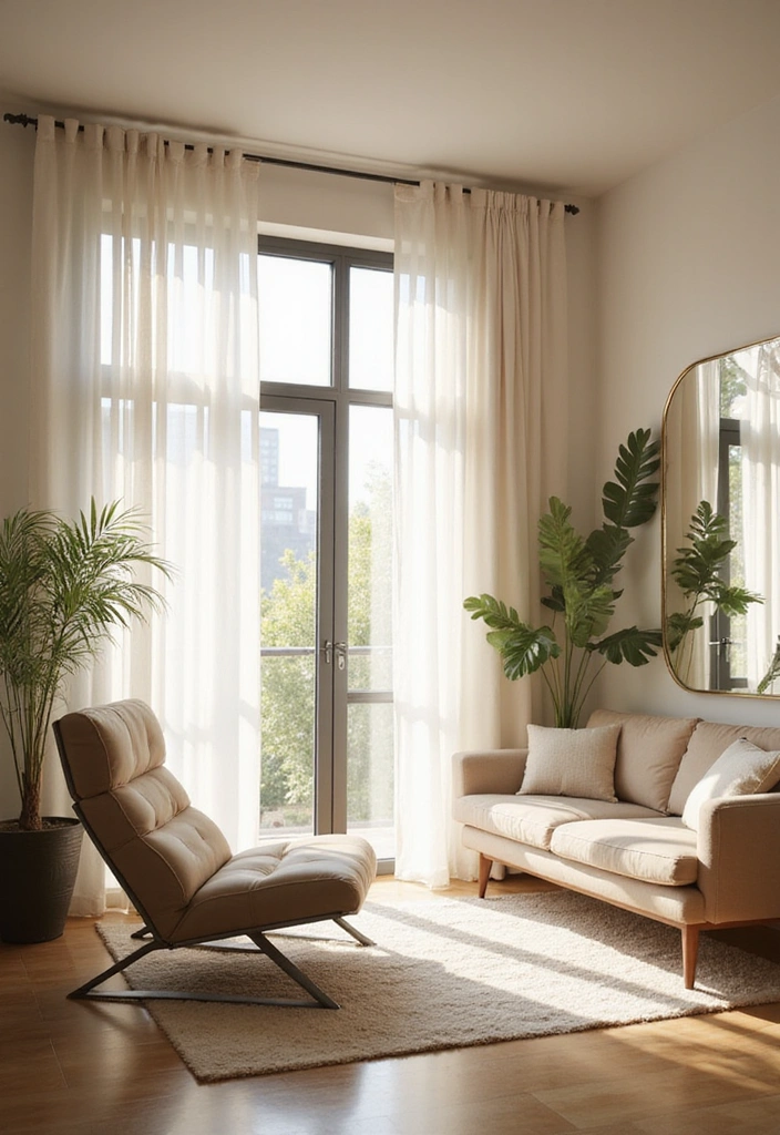 25 Living Room Decor Ideas That'll Transform Your Space into a Cozy Haven (You Won't Believe #12!) - 11. Maximize Natural Light