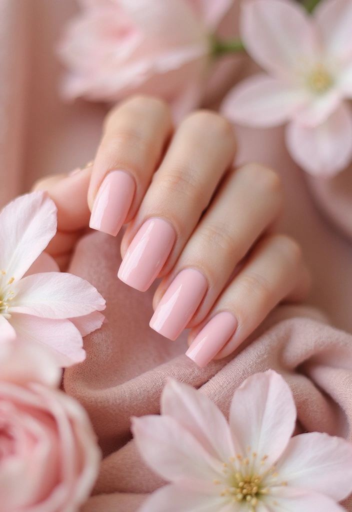 30 Must-Try Nail Colors for 2025: Get Ready to Turn Heads with #12! - 18. Blush Pink