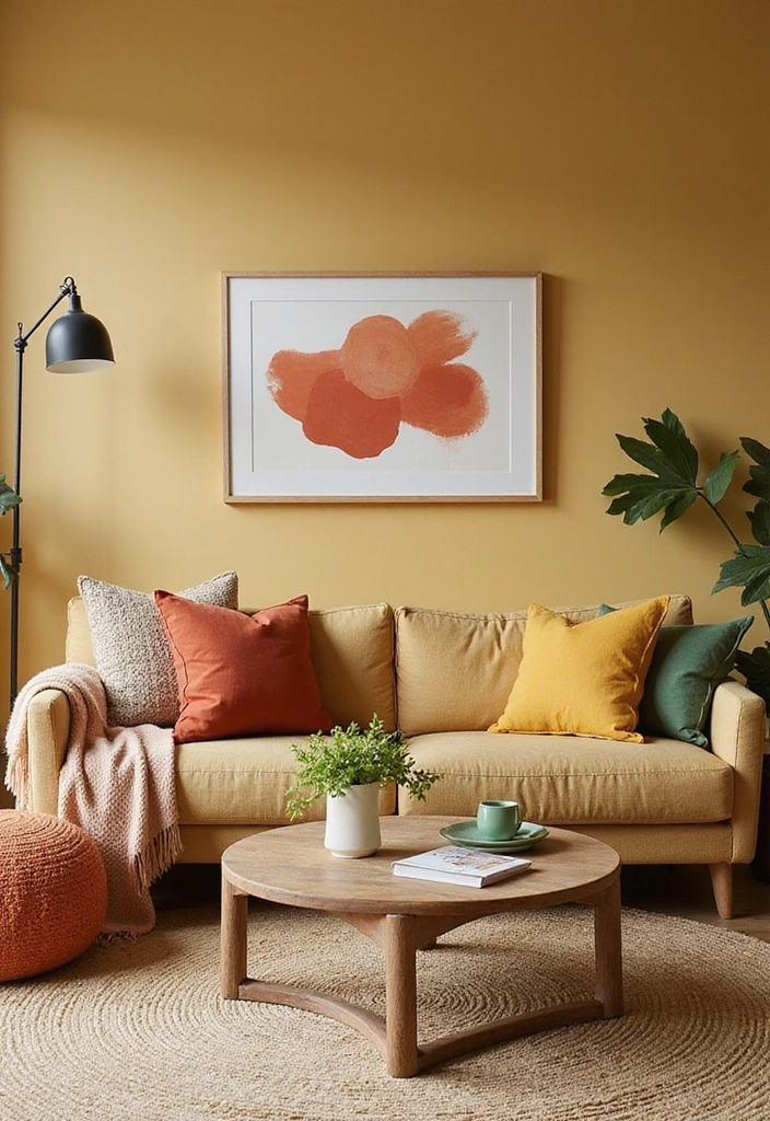 25 Living Room Decor Ideas That'll Transform Your Space into a Cozy Haven (You Won't Believe #12!) - 2. Warm On-trend Colors