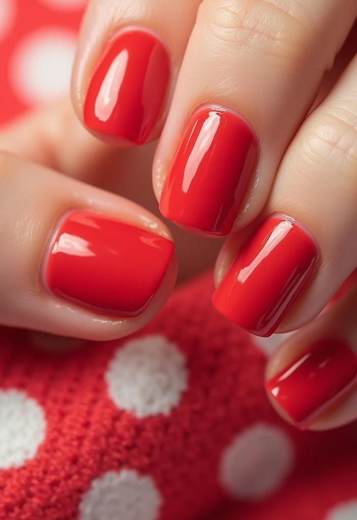 30 Must-Try Nail Colors for 2025: Get Ready to Turn Heads with #12! - 22. Candy Apple Red