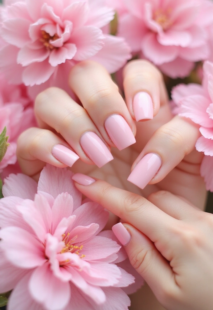 30 Must-Try Nail Colors for 2025: Get Ready to Turn Heads with #12! - 10. Cherry Blossom Pink