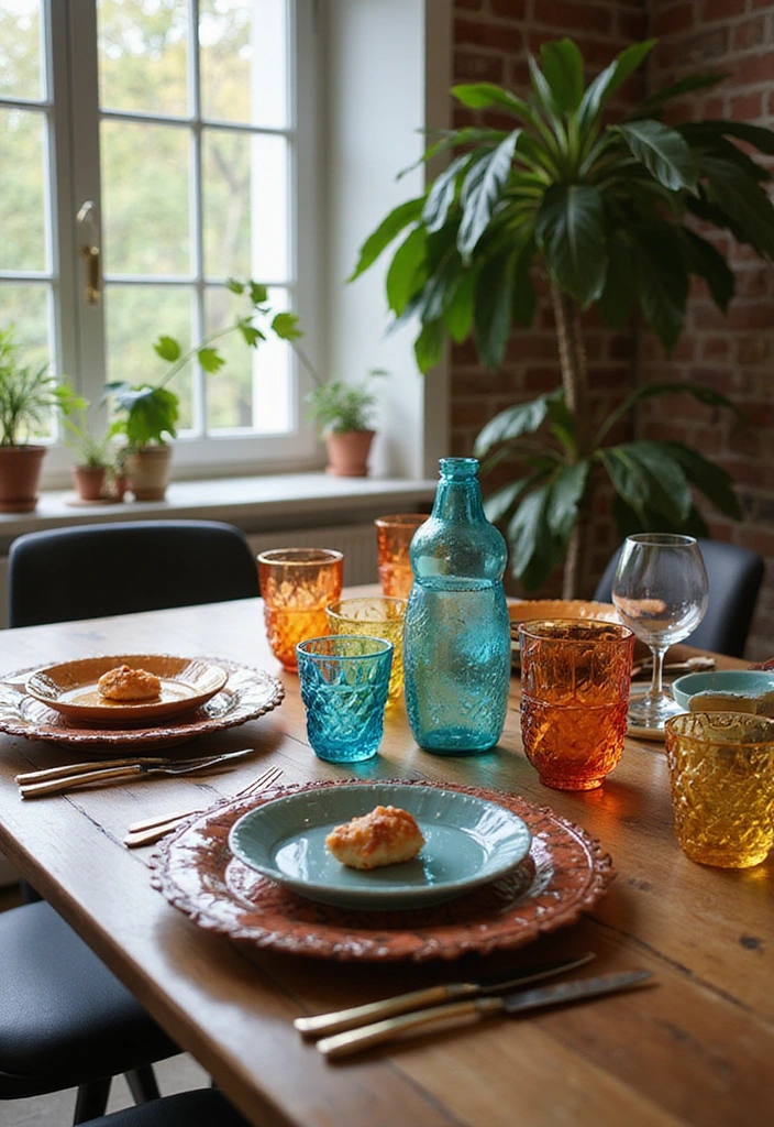 25 Sustainable Decor Trends for 2025 That Are Good for the Planet! - 18. Recycled Glass Decor