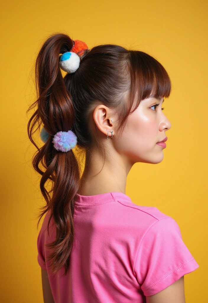 18 Stylish Ponytail Hairstyles That Will Elevate Your Everyday Look (Especially #7!) - 4. Bubble Ponytail