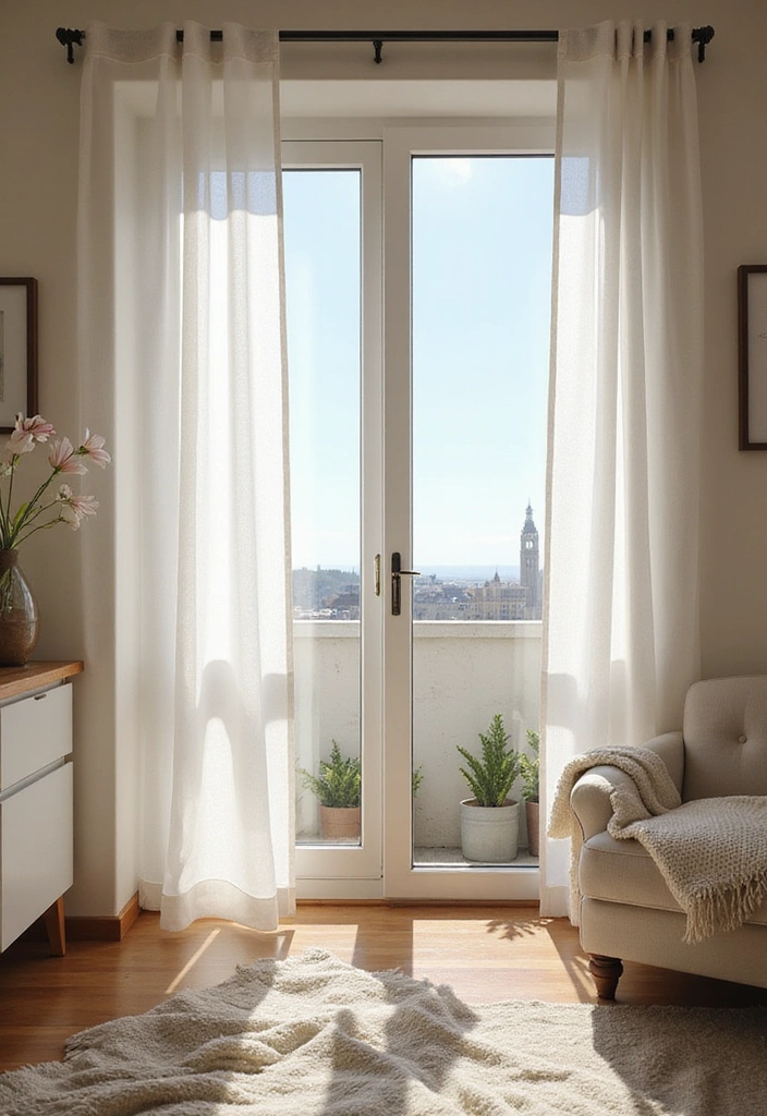 19 Small Apartment Decor Hacks That'll Make Your Space Feel Huge! - 17. Keep Windows Clear