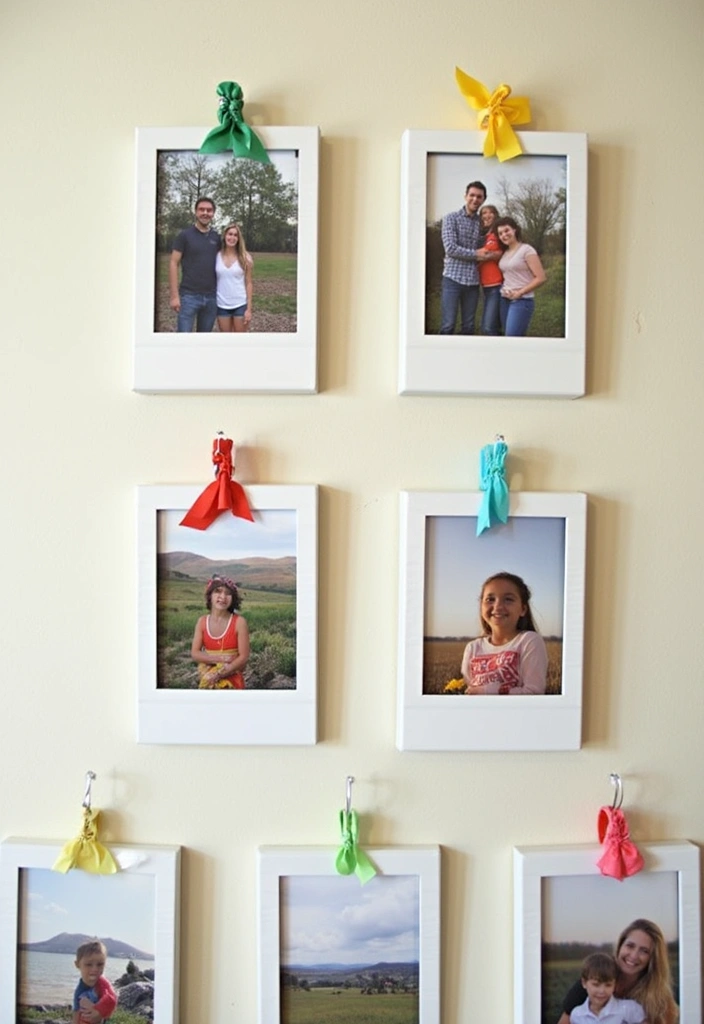 25 Easy DIY Decor Projects You Can Tackle This Weekend (Even if You're a Beginner!) - 5. DIY Photo Frames with Washi Tape