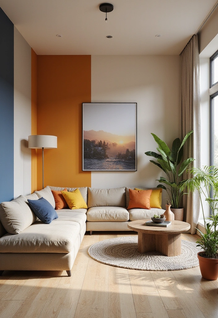 19 Small Apartment Decor Hacks That'll Make Your Space Feel Huge! - 19. Create Zones with Color