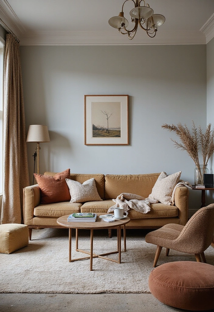 25 Living Room Decor Ideas That'll Transform Your Space into a Cozy Haven (You Won't Believe #12!) - 12. Play with Scale