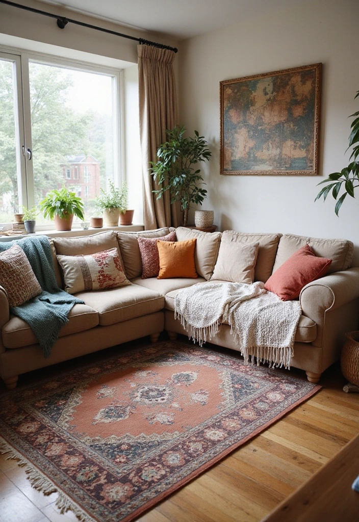 19 Small Apartment Decor Hacks That'll Make Your Space Feel Huge! - 18. Personalize With Textiles