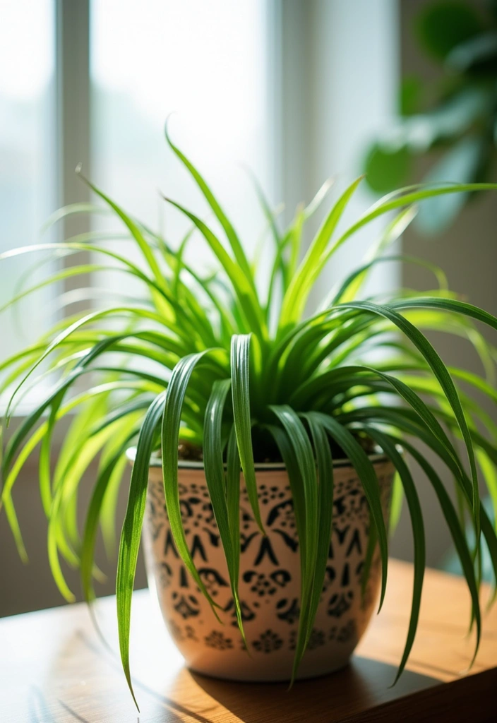 20 Indoor Plants That Will Purify Your Air (You Won't Believe #16 Is So Easy!) - 1. Spider Plant