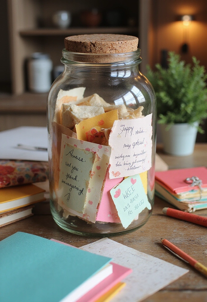19 Memorable Experience Fader Day Gifts That Create Lasting Memories! - 19. Personalized Memory Jar Experience
