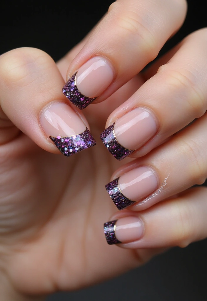 20 Stunning French Tip Nails Ideas That Will Leave You Breathless (Wait Until You See #8!) - 15. Jewel-Like Tips