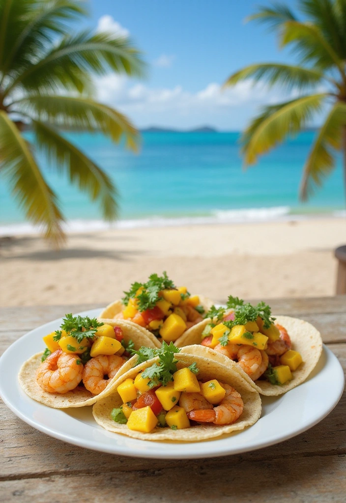 15 Easy Summer Meals That'll Make You Wonder How You Ever Lived Without Them! - 4. Shrimp Tacos with Mango Salsa