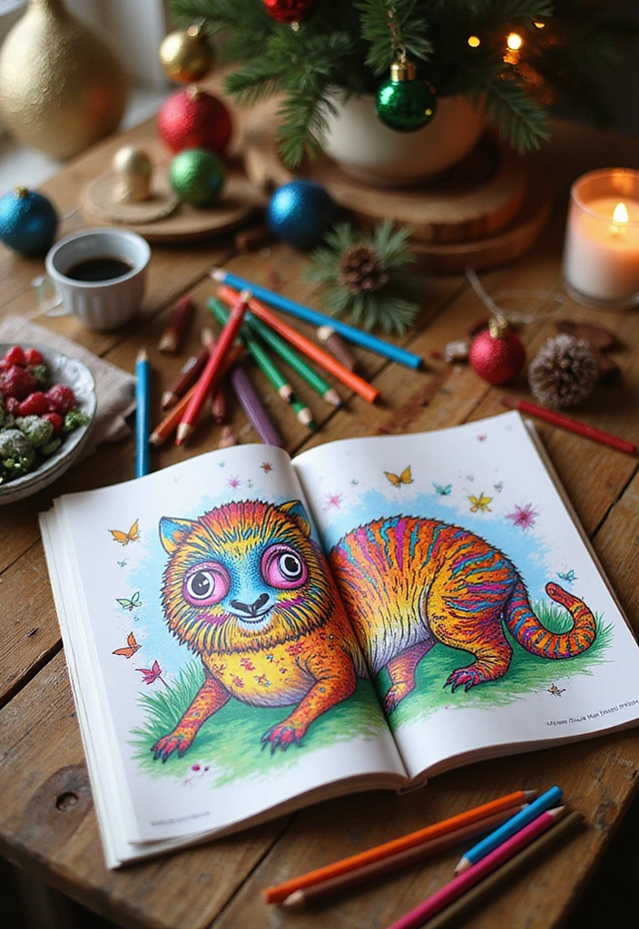 21 Quirky White Elephant Gifts Perfect for Your Holiday Party (Shocking #10 Will Leave You Speechless!) - 7. The Weird Animal Coloring Book