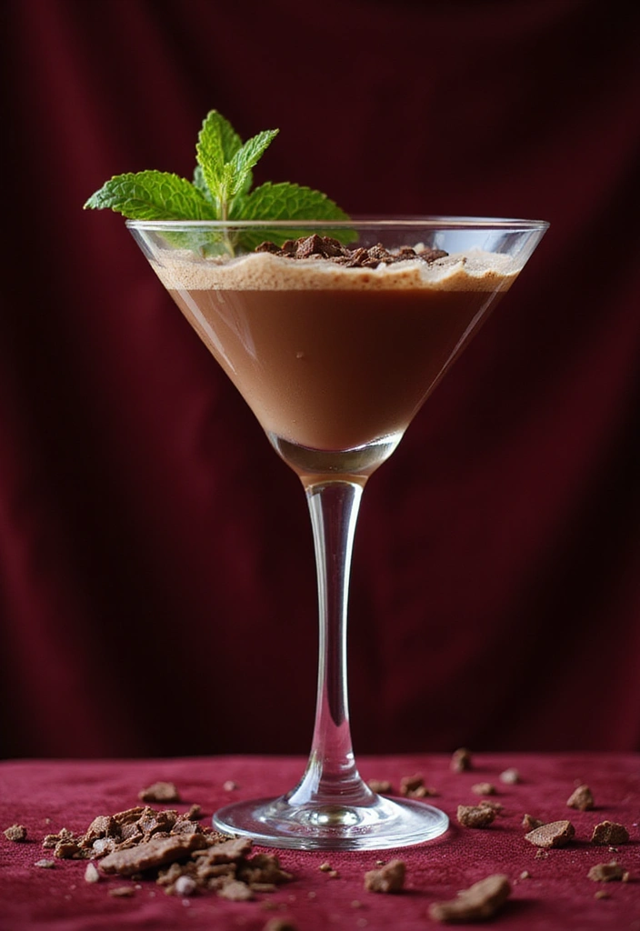 15 Creative Cocktail Recipes That Will Wow Your Guests (And They're So Easy!) - 4. Chocolate Mint Martini