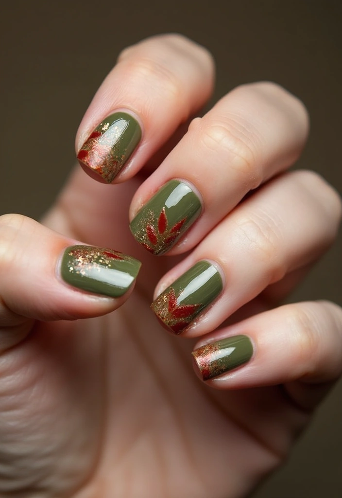 30 Creative Nail Design Inspirations for Summer 2025 (Get Ready to Be Inspired!) - 18. Earthy Tones