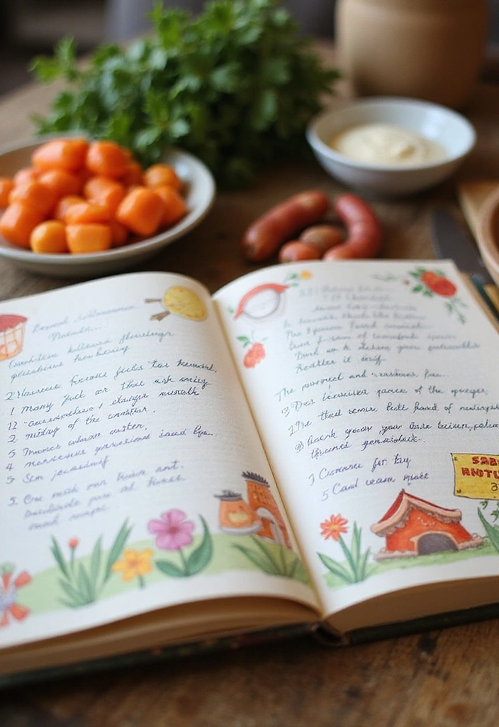 15 Unique Fader Day Gifts for Him That He'll Never Forget! - 6. Handwritten Recipe Book