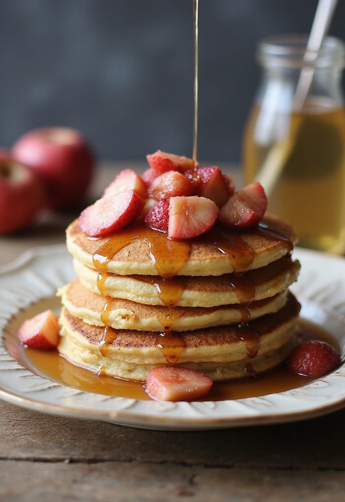 14 Delicious Vegan Rhubarb Recipes That'll Surprise Even the Meat Lovers! - 6. Rhubarb Pancakes