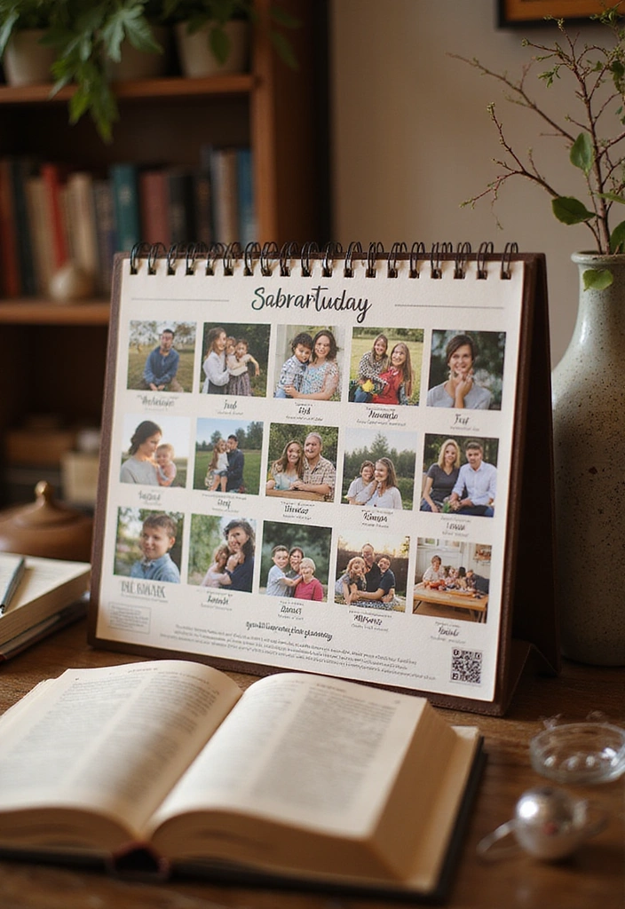 14 Unexpected Fader Day Surprises That Will Blow Their Mind! - 14. Personalized Calendar