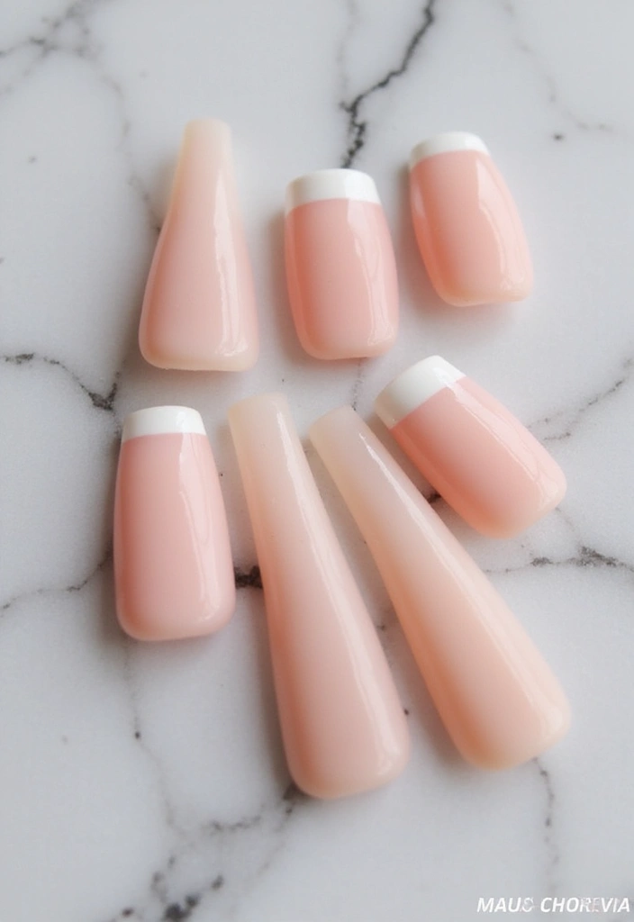 19 Pastel French Tip Nail Designs You Need to Try This Spring! - 18. Simple Pastel Tips