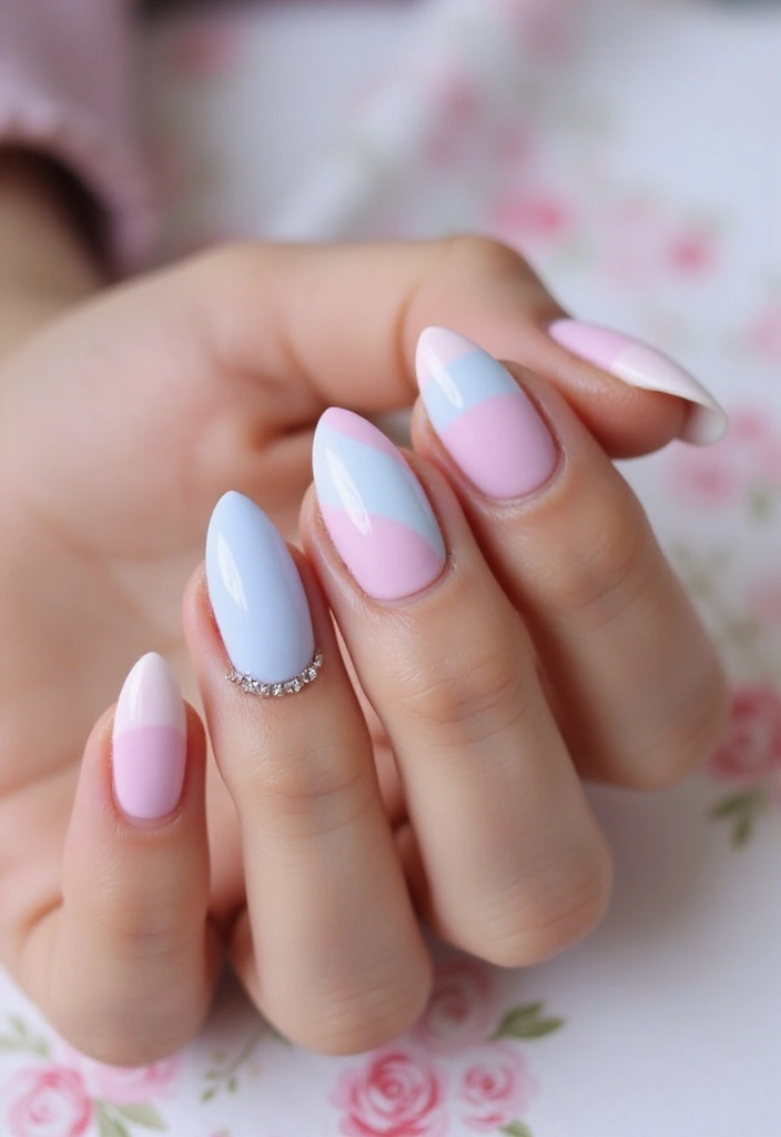 13 Gorgeous French Tip Nail Shapes That Will Complement Your Style Perfectly! - 2. Almond Tips for an Elegant Touch