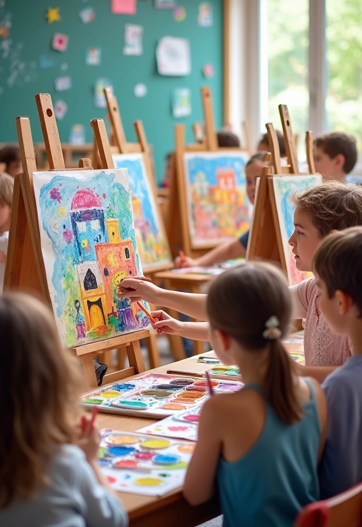 16 Creative Teaching Ideas That Will Spark Your Students' Imagination! - 2. Art-Based Learning: Painting Concepts