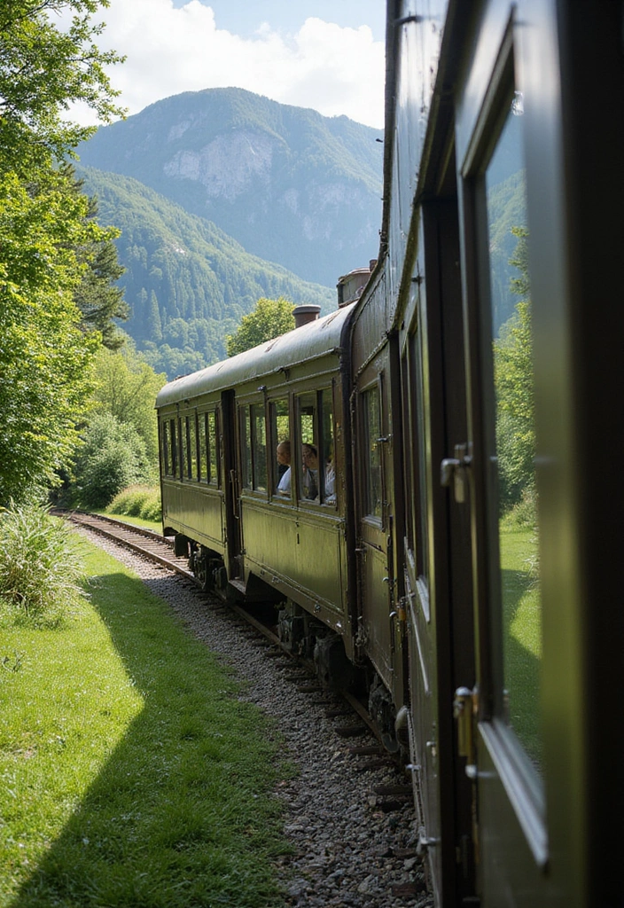 19 Memorable Experience Fader Day Gifts That Create Lasting Memories! - 5. Scenic Train Journey