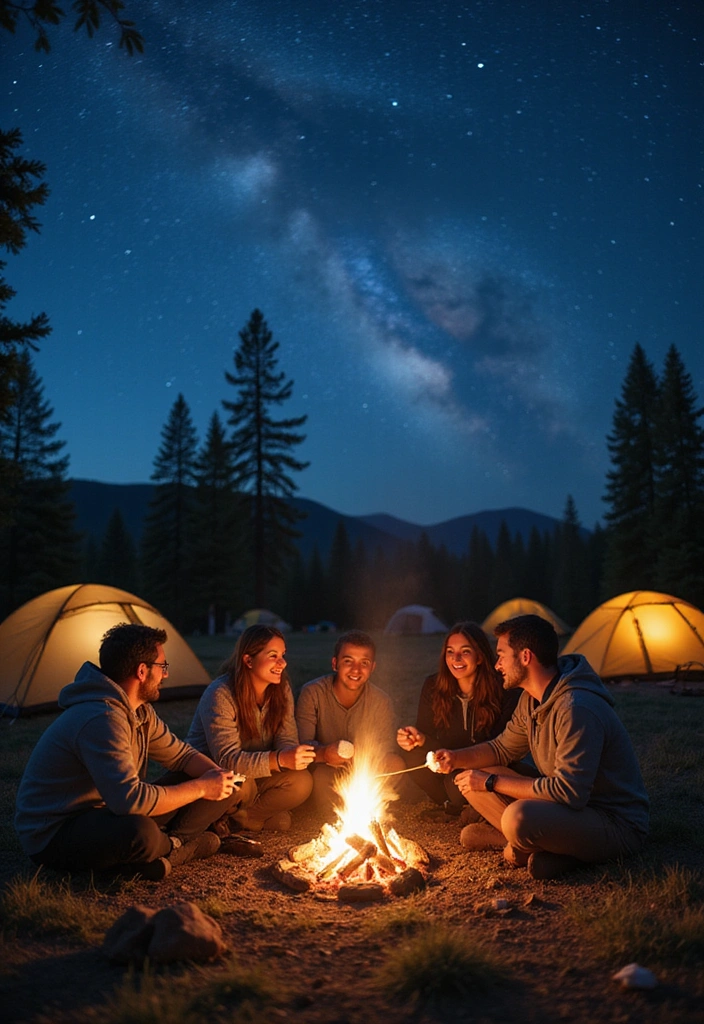 20 Fun Family Bonding Activities That Will Bring You Closer (You’ll Love #12!) - 9. Family Camping Adventure