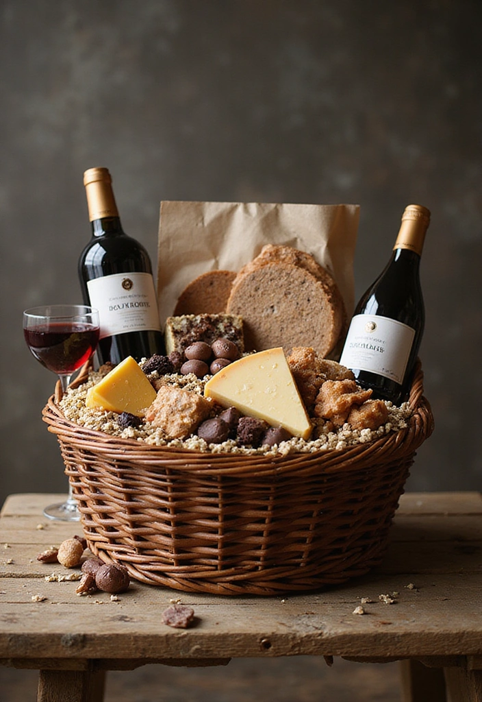 20 Unique Fader Day Gift Ideas That Will Leave Them Speechless! - 8. Gourmet Gift Basket
