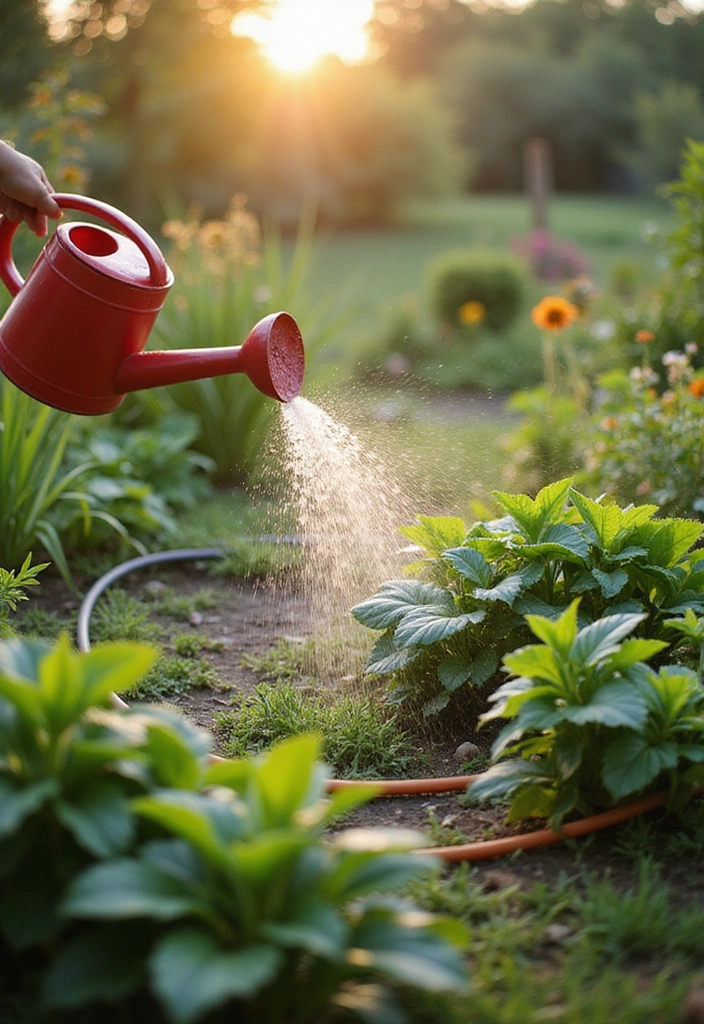 10 Simple Garden Maintenance Tips That Will Keep Your Greenery Thriving (You Can Thank Us Later!) - 1. Water Wisely