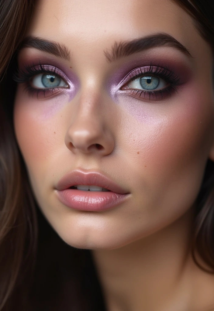 15 Eyeliner and Eyeshadow Techniques That Will Give You Smoky Eyes Like a Pro! - 3. Smoky Plum Eyes