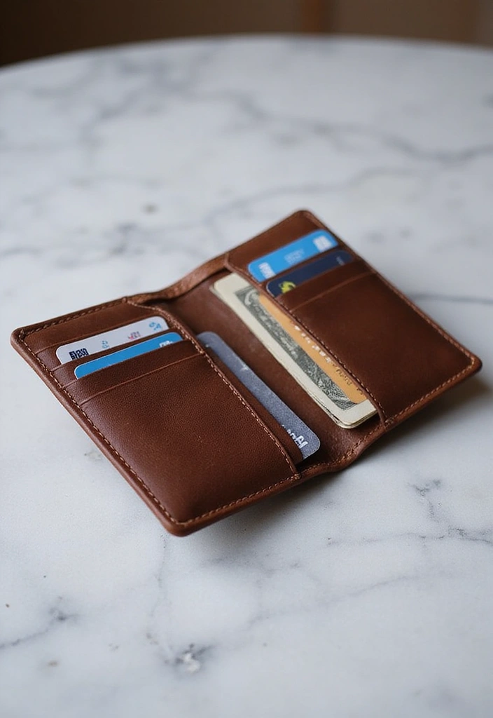 14 Classy Luxury Gifts for Dad That Will Make Him Feel Special (Wait Until You See #4!) - 1. Premium Leather Wallet