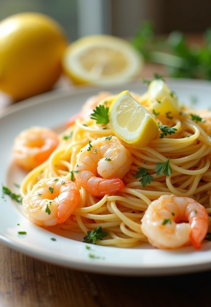 16 Pasta Recipes That Will Make You a Kitchen Superstar (Don’t Skip #11!) - 6. Lemon Garlic Shrimp Pasta