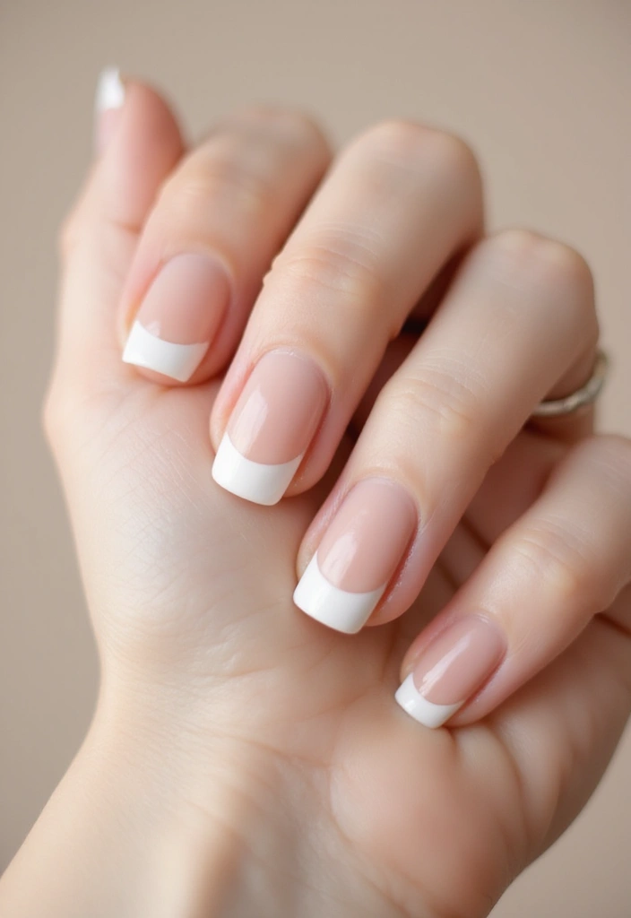 22 Luxury French Nail Ideas That Will Make You Feel Like Royalty! (Perfect for Events!) - 15. Minimalist French Manicure