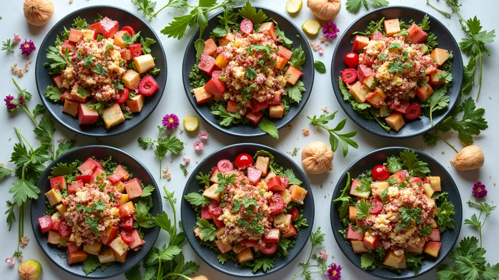 6 Unique Rhubarb Salad Recipes That Will Surprise Your Guests!