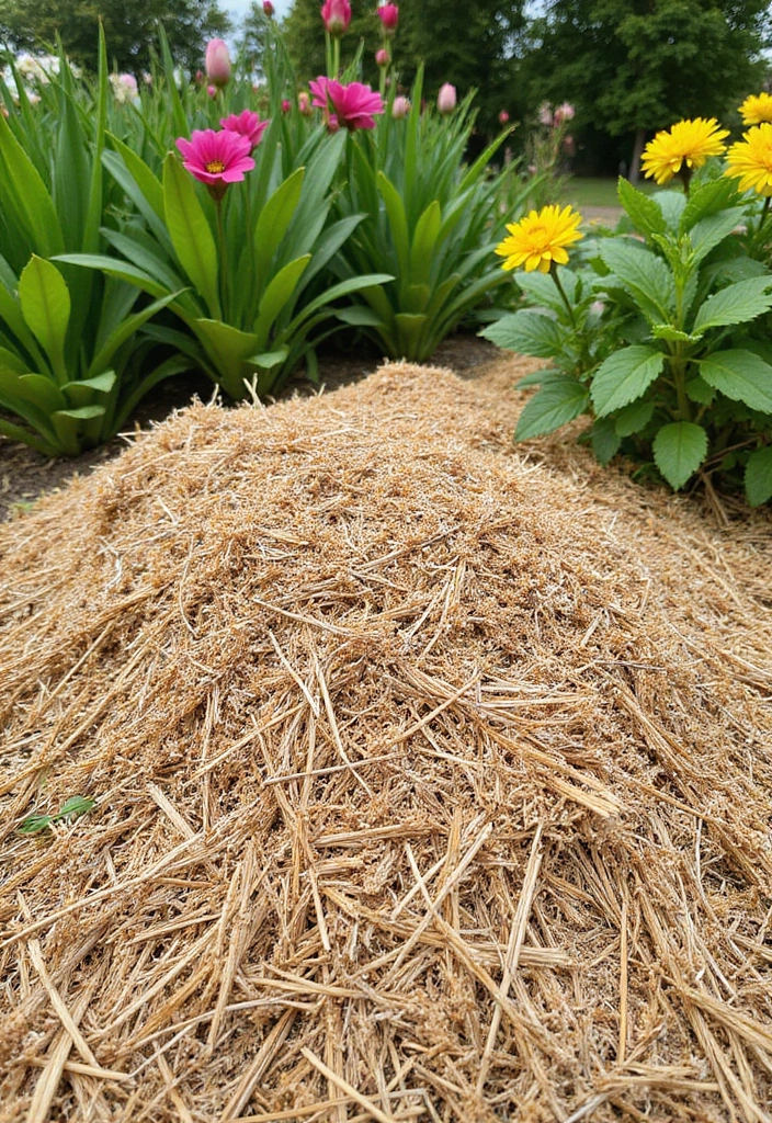 13 Organic Gardening Tips for Healthier Plants and a Happier You! - 9. Mulch for Moisture Retention