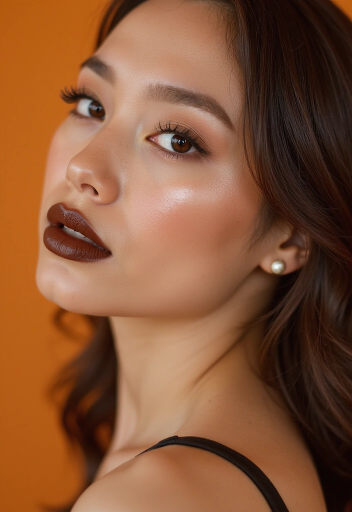 11 Bold Lipstick Colors You Need to Try This Season (Trust Us, #3 Is a Must!) - 11. Chocolate Brown – The Trendy Alternative