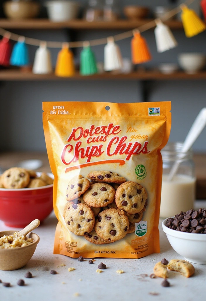 25 Hilariously Unique White Elephant Gifts That'll Steal the Show (You'll Be Laughing at #12!) - 19. Potato Chip Cookie Mix