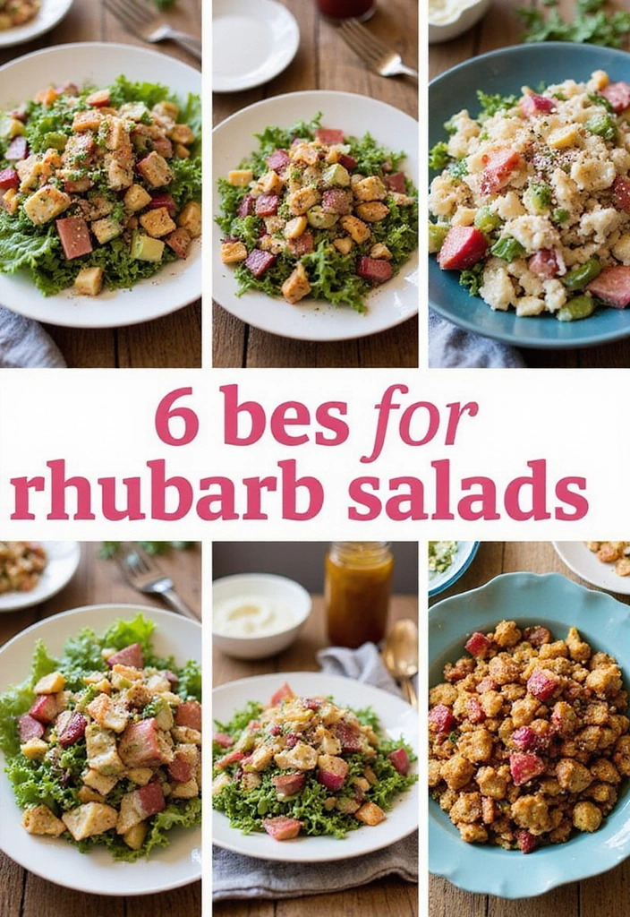 6 Unique Rhubarb Salad Recipes That Will Surprise Your Guests! - Conclusion