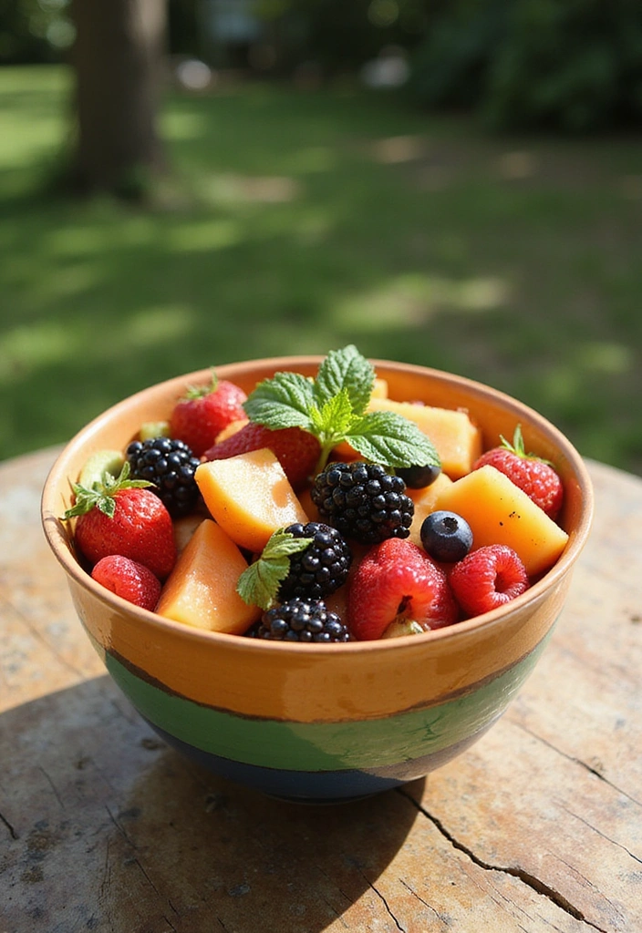 15 Easy Summer Meals That'll Make You Wonder How You Ever Lived Without Them! - 14. Fruit Salad with Honey Lime Dressing