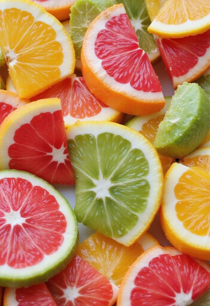 16 Easy Step-by-Step Summer Nails 2025 Tutorials That Anyone Can Master! (Watch Out for #4!) - 11. Citrus Slice Nails