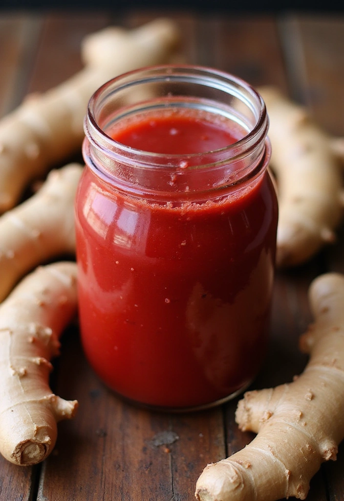 8 Tangy Rhubarb Sauce Recipes That’ll Elevate Any Dish (You Need #5!) - 2. Spicy Ginger Rhubarb Sauce