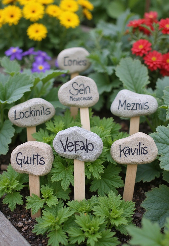 20 Mind-Blowing Vegetable Garden Hacks Every Beginner Should Know (You Won't Believe #15!) - 3. DIY Plant Markers