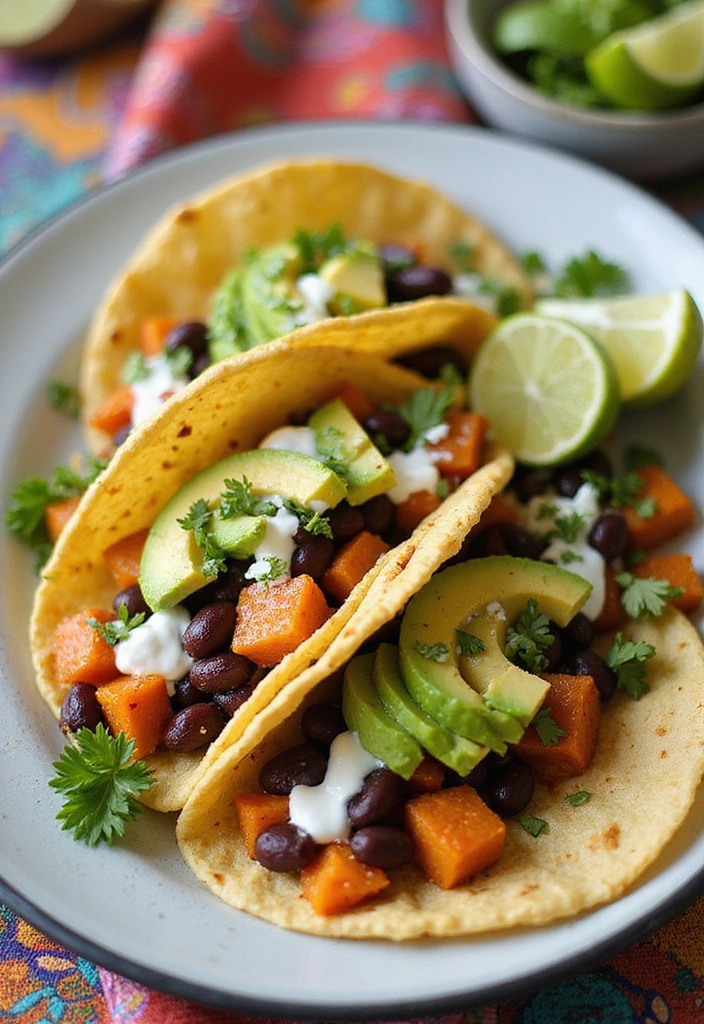 15 Healthy Meals You Can Prep in Under 30 Minutes (Your Taste Buds Will Thank You!) - 5. Sweet Potato Tacos