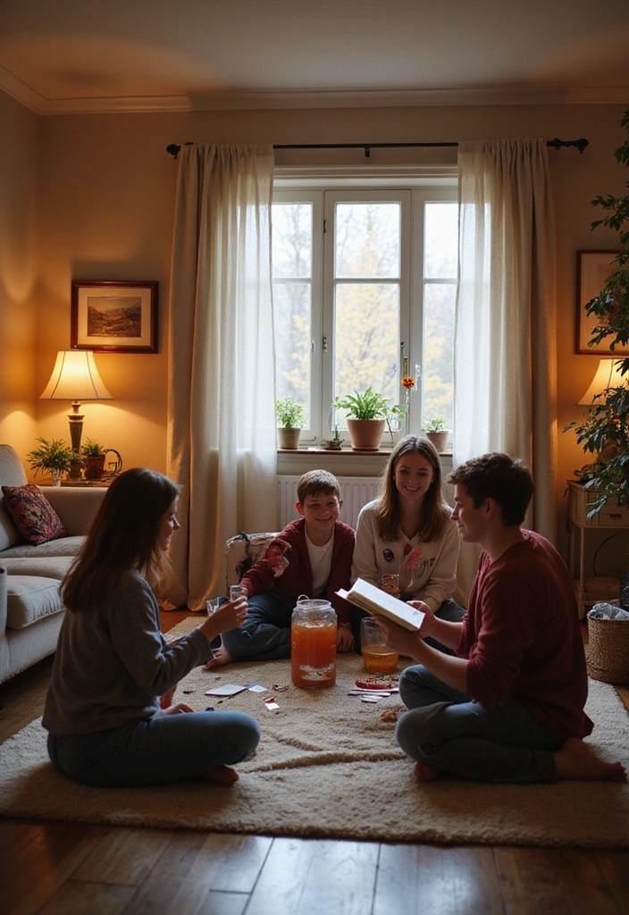 20 Fun Family Bonding Activities That Will Bring You Closer (You’ll Love #12!) - 15. Family Storytelling Night