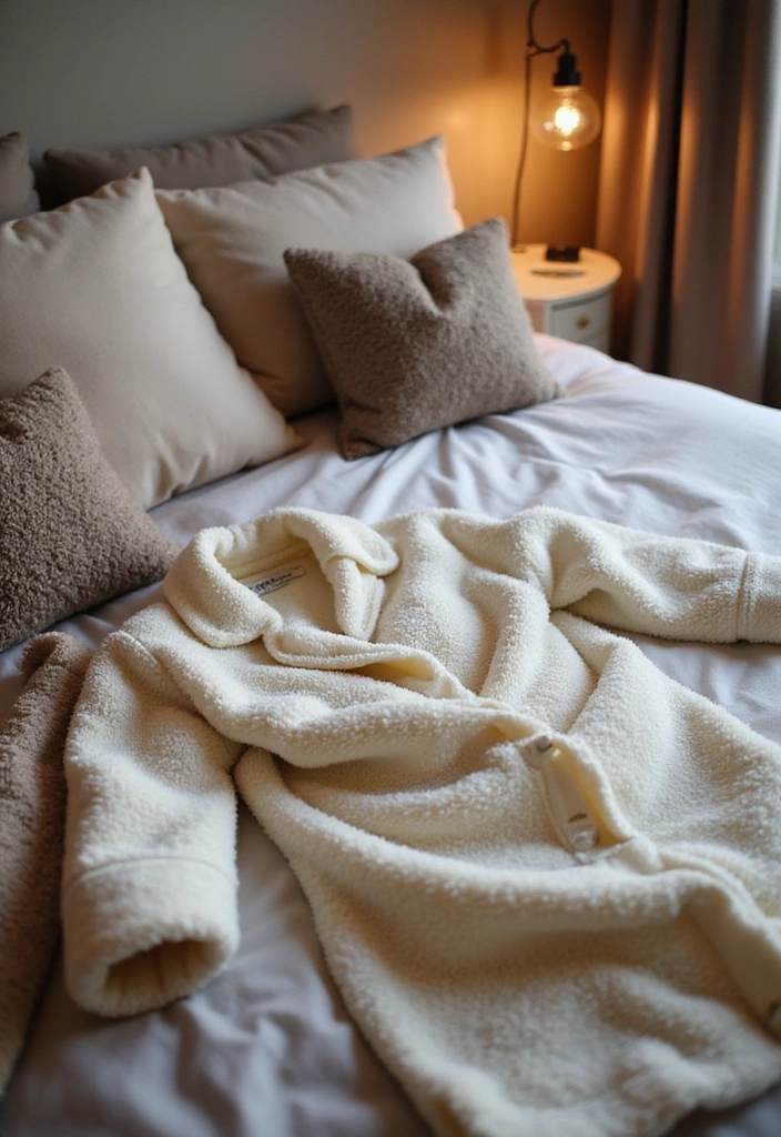10 Ultimate Comfy Outfits That'll Make You Want to Stay Home All Day! - 3. Fluffy Pajama Set